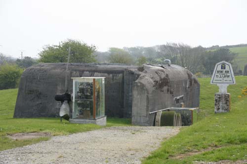 R 669 in Batterieaufstellung