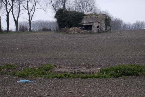 Der im Vordergrund liegende Bauwerksrest war 2025 wieder bererdet ...