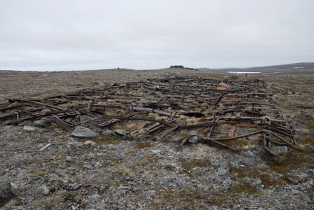 Wassermann-Reste in der Finnmark